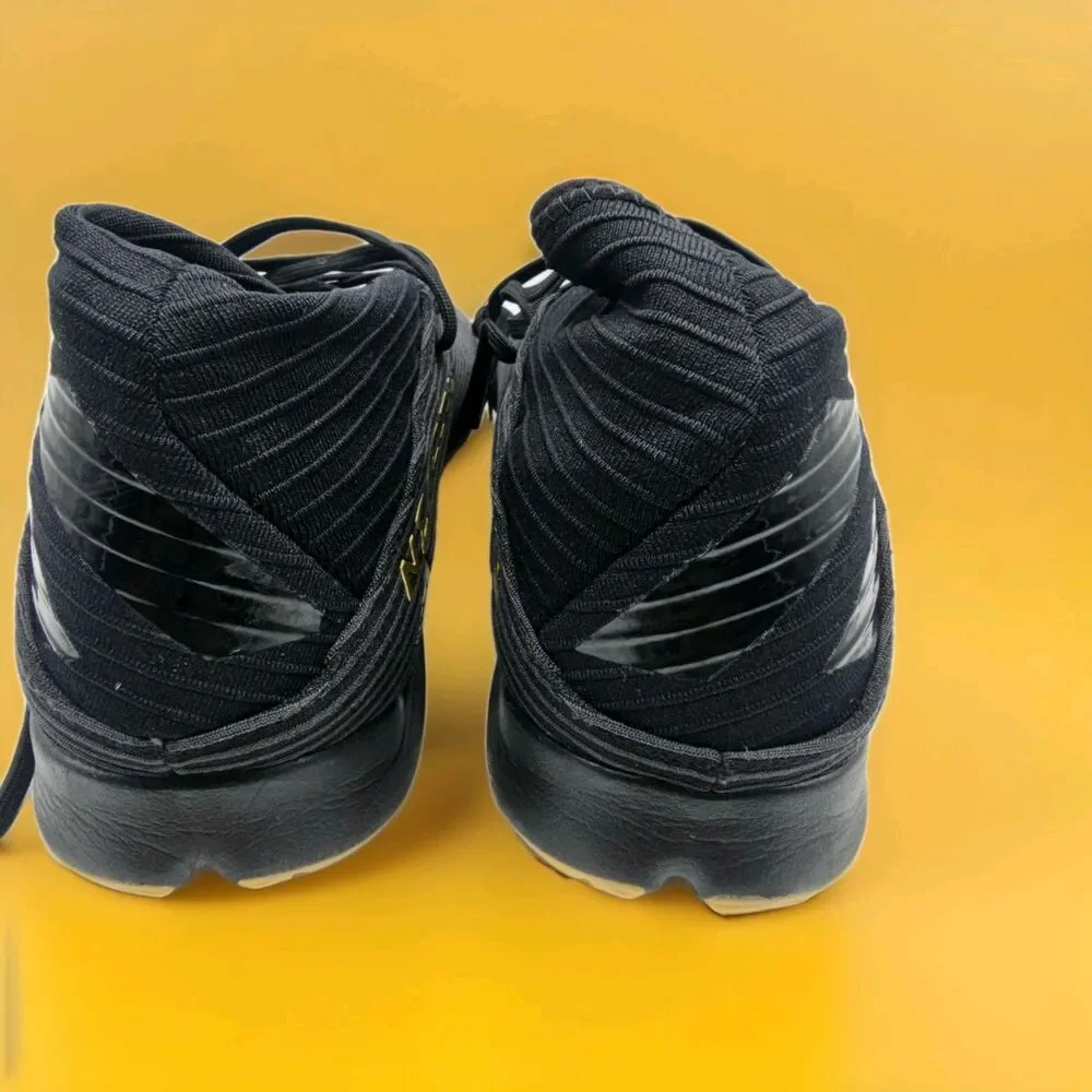 Adidas Nemeziz 19.3 IN Indoor Soccer Shoes Black Gum F34413 Men Size 12 New With